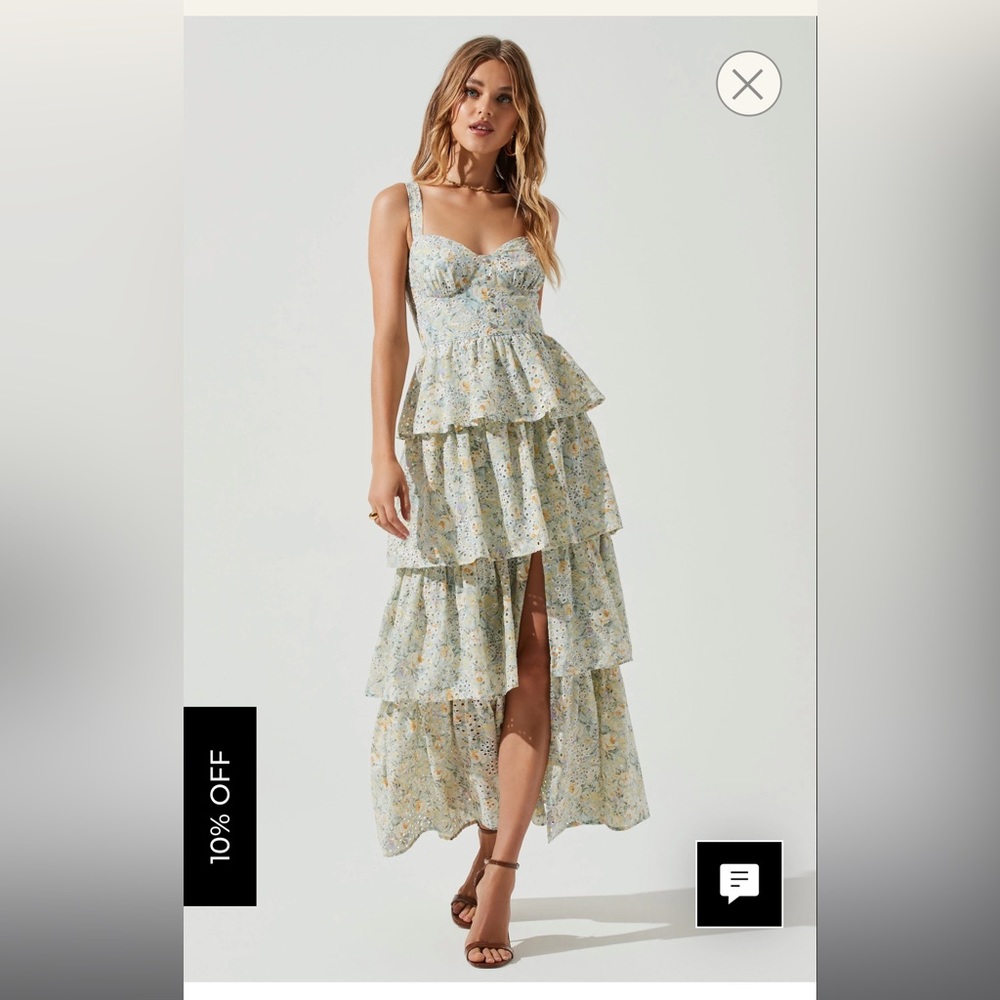 Spring dress - perfect for wedding guest!